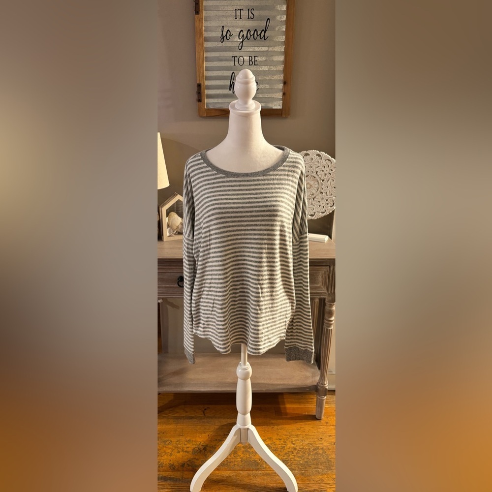 Free Press Striped Dollman Long Sleeve